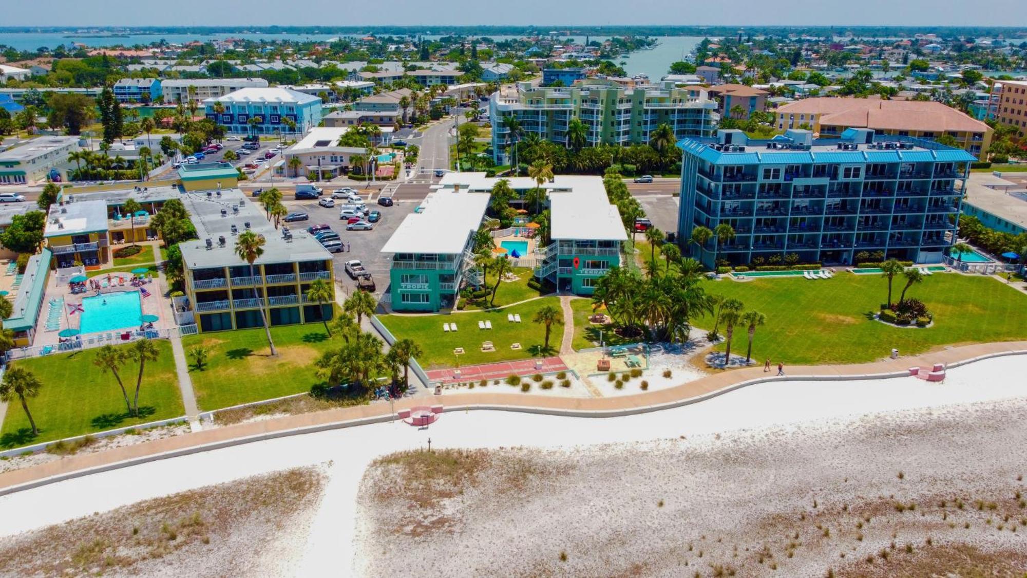 Tropic Terrace #41 - Beachfront Resort St. Pete Beach Zewnętrze zdjęcie